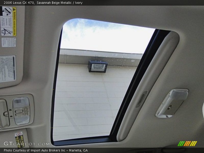 Savannah Beige Metallic / Ivory 2006 Lexus GX 470