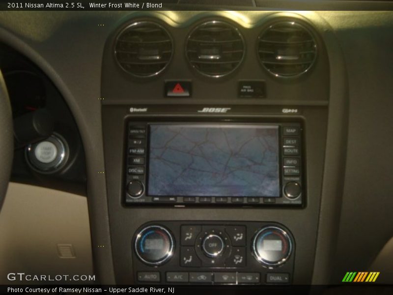 Winter Frost White / Blond 2011 Nissan Altima 2.5 SL