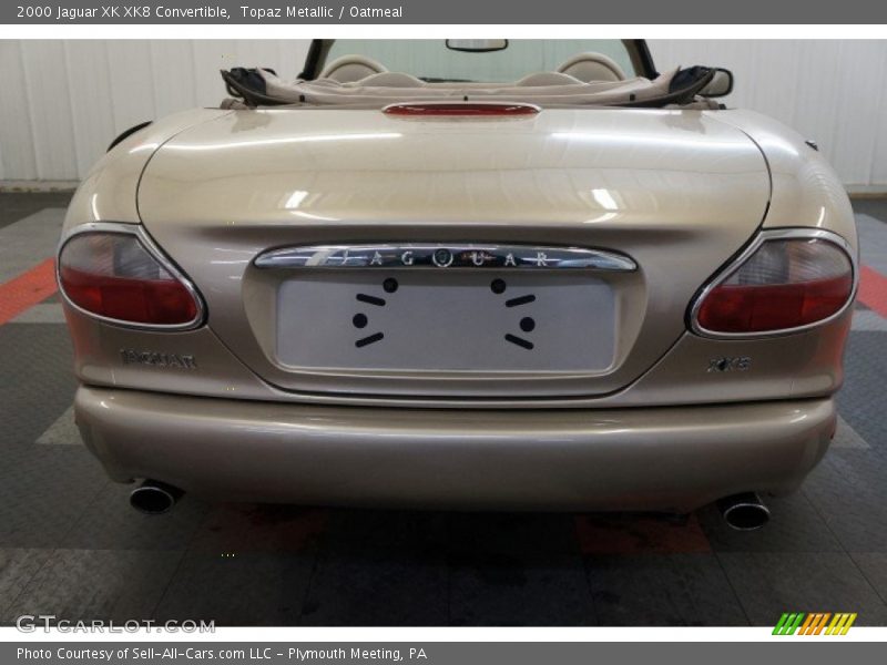 Topaz Metallic / Oatmeal 2000 Jaguar XK XK8 Convertible