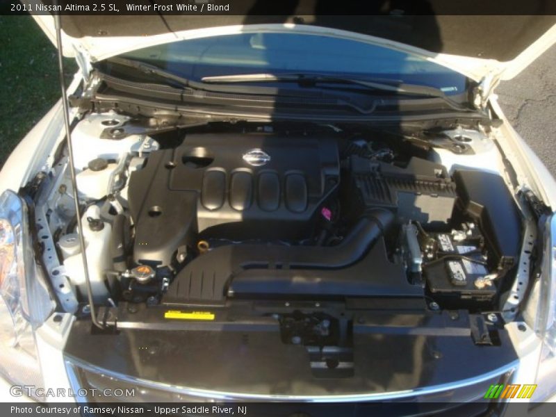Winter Frost White / Blond 2011 Nissan Altima 2.5 SL