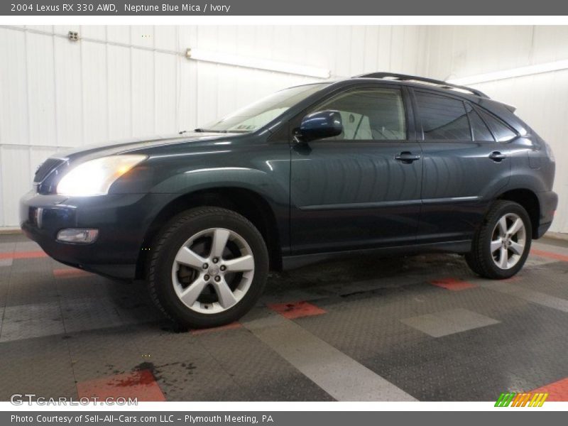 Neptune Blue Mica / Ivory 2004 Lexus RX 330 AWD