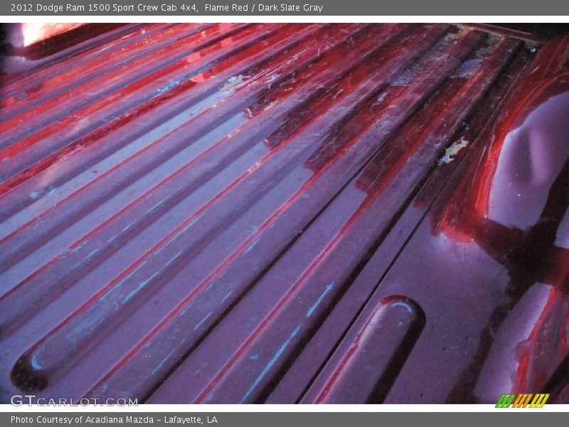 Flame Red / Dark Slate Gray 2012 Dodge Ram 1500 Sport Crew Cab 4x4