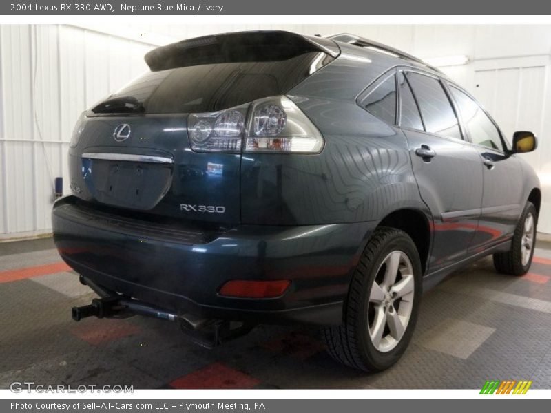 Neptune Blue Mica / Ivory 2004 Lexus RX 330 AWD