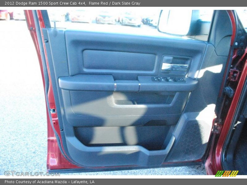 Flame Red / Dark Slate Gray 2012 Dodge Ram 1500 Sport Crew Cab 4x4
