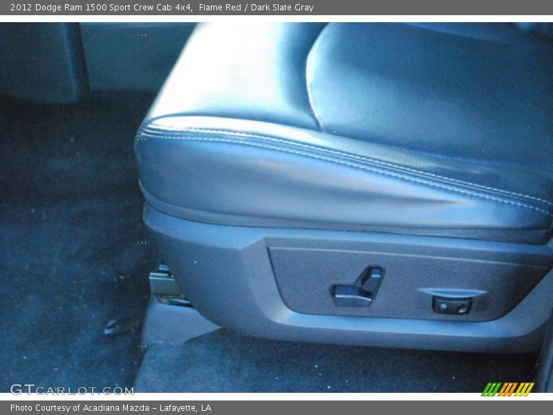 Flame Red / Dark Slate Gray 2012 Dodge Ram 1500 Sport Crew Cab 4x4