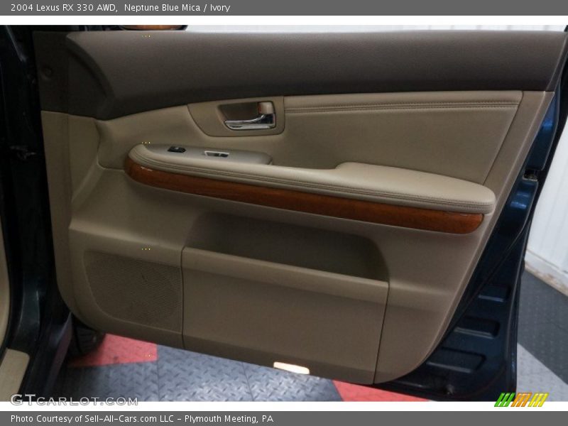 Neptune Blue Mica / Ivory 2004 Lexus RX 330 AWD