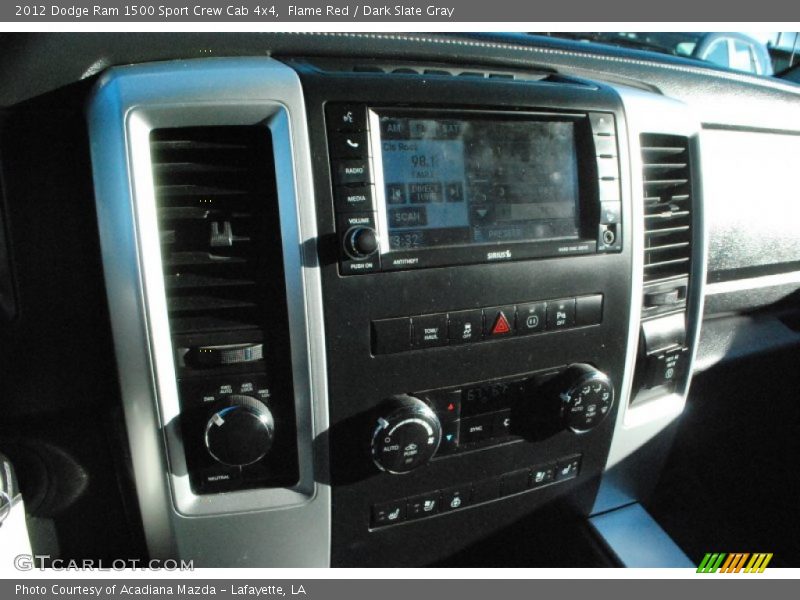 Flame Red / Dark Slate Gray 2012 Dodge Ram 1500 Sport Crew Cab 4x4