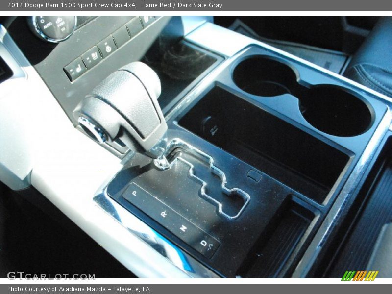 Flame Red / Dark Slate Gray 2012 Dodge Ram 1500 Sport Crew Cab 4x4