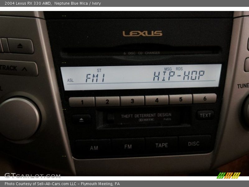 Neptune Blue Mica / Ivory 2004 Lexus RX 330 AWD