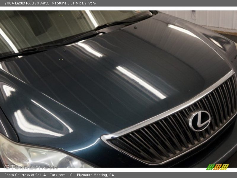 Neptune Blue Mica / Ivory 2004 Lexus RX 330 AWD