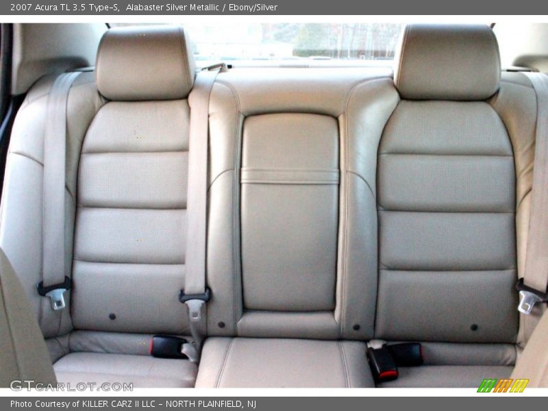 Alabaster Silver Metallic / Ebony/Silver 2007 Acura TL 3.5 Type-S
