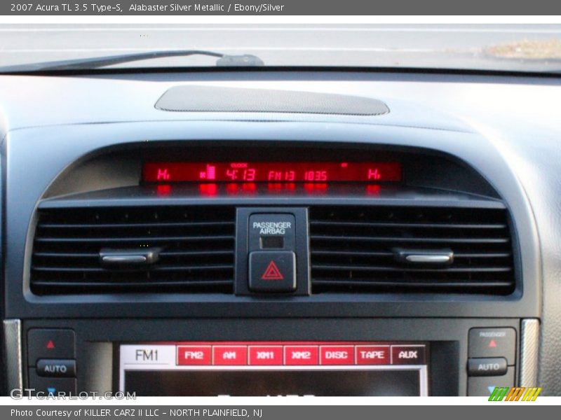 Alabaster Silver Metallic / Ebony/Silver 2007 Acura TL 3.5 Type-S
