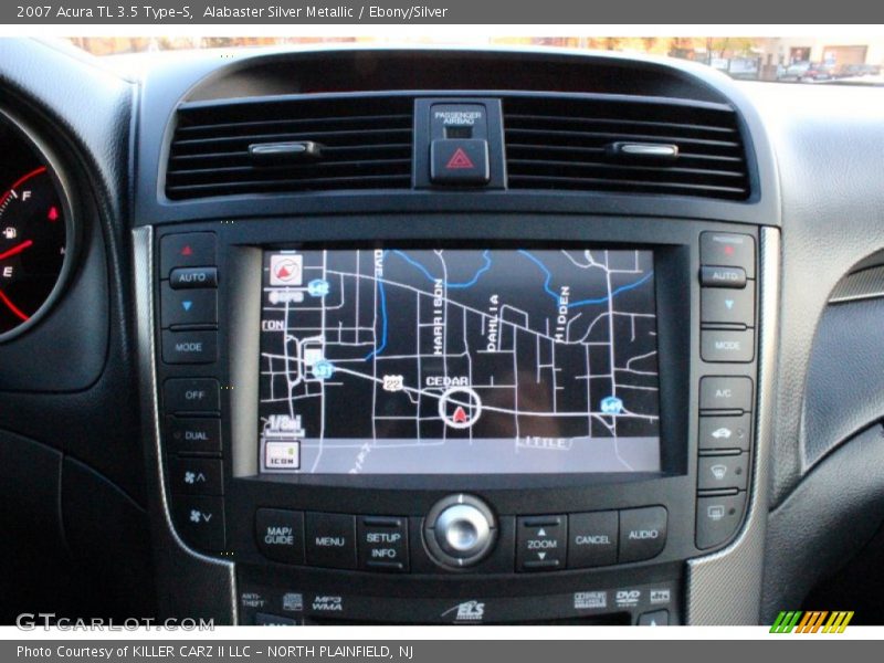 Alabaster Silver Metallic / Ebony/Silver 2007 Acura TL 3.5 Type-S