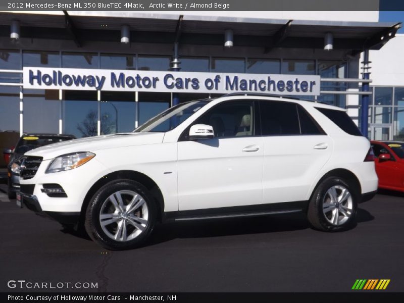 Arctic White / Almond Beige 2012 Mercedes-Benz ML 350 BlueTEC 4Matic