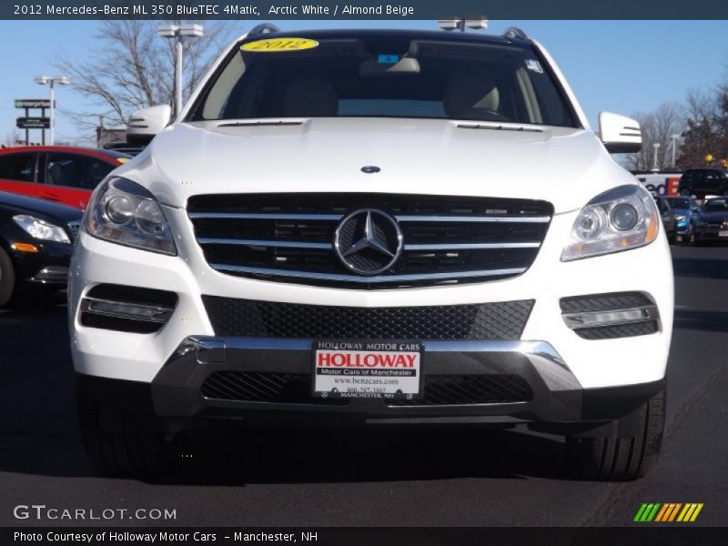 Arctic White / Almond Beige 2012 Mercedes-Benz ML 350 BlueTEC 4Matic