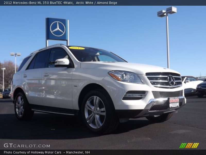 Arctic White / Almond Beige 2012 Mercedes-Benz ML 350 BlueTEC 4Matic