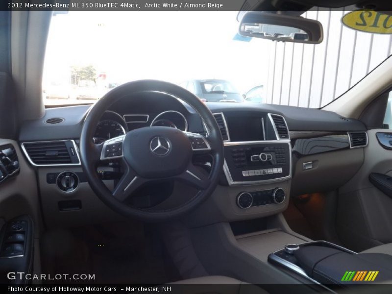 Arctic White / Almond Beige 2012 Mercedes-Benz ML 350 BlueTEC 4Matic