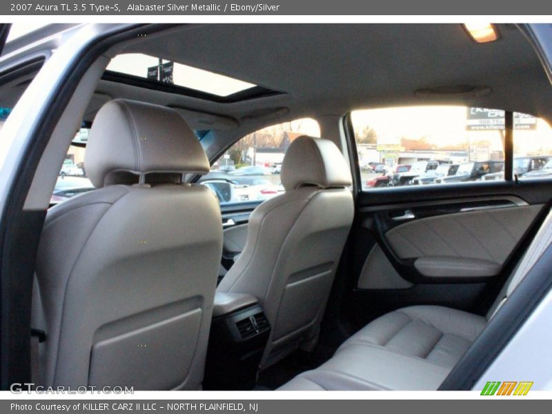 Alabaster Silver Metallic / Ebony/Silver 2007 Acura TL 3.5 Type-S