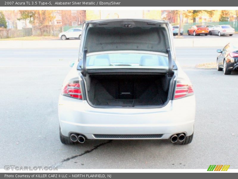 Alabaster Silver Metallic / Ebony/Silver 2007 Acura TL 3.5 Type-S