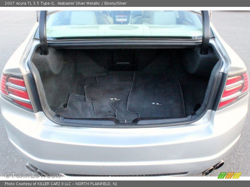 Alabaster Silver Metallic / Ebony/Silver 2007 Acura TL 3.5 Type-S