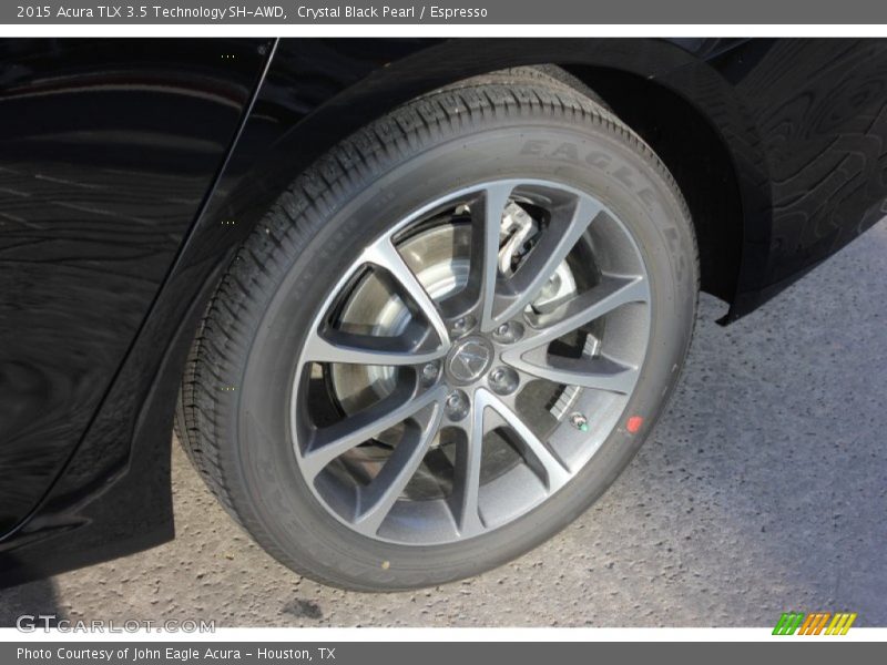 Crystal Black Pearl / Espresso 2015 Acura TLX 3.5 Technology SH-AWD