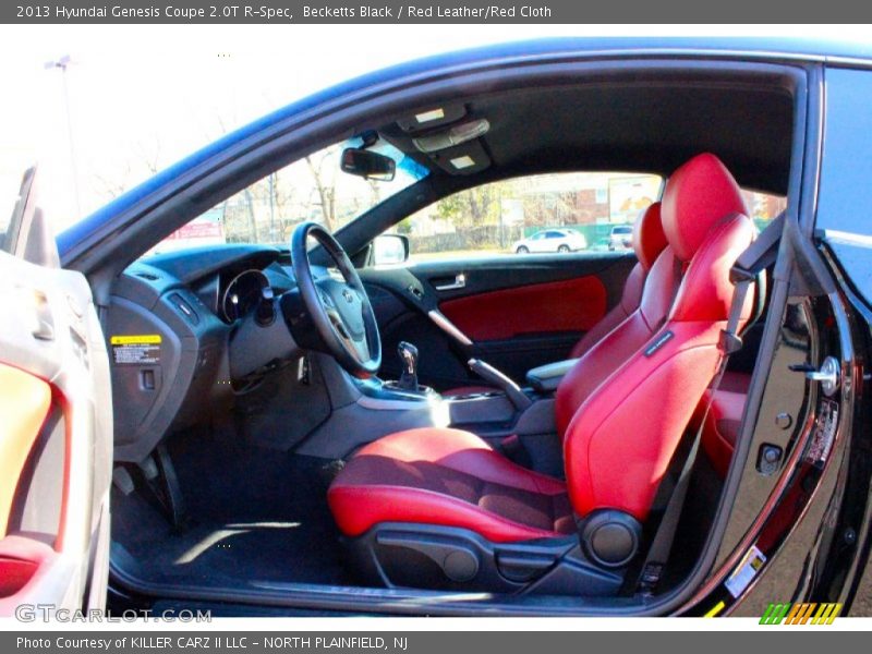 Becketts Black / Red Leather/Red Cloth 2013 Hyundai Genesis Coupe 2.0T R-Spec