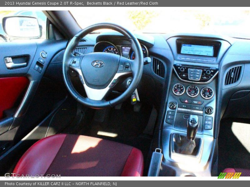 Becketts Black / Red Leather/Red Cloth 2013 Hyundai Genesis Coupe 2.0T R-Spec