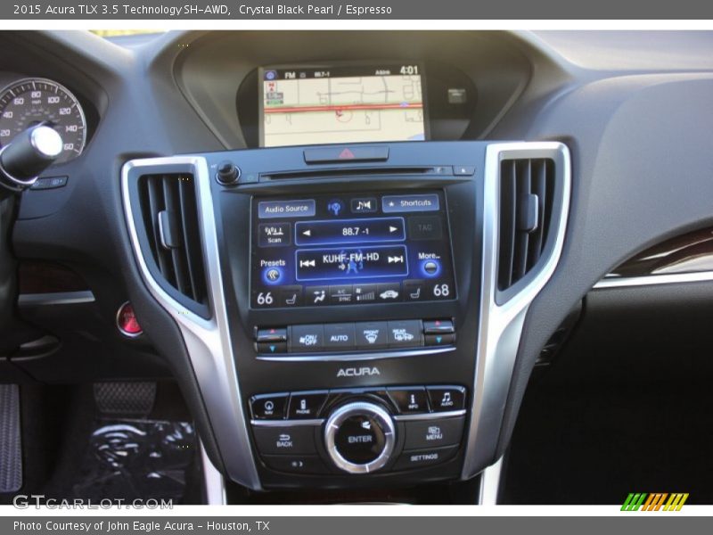Crystal Black Pearl / Espresso 2015 Acura TLX 3.5 Technology SH-AWD