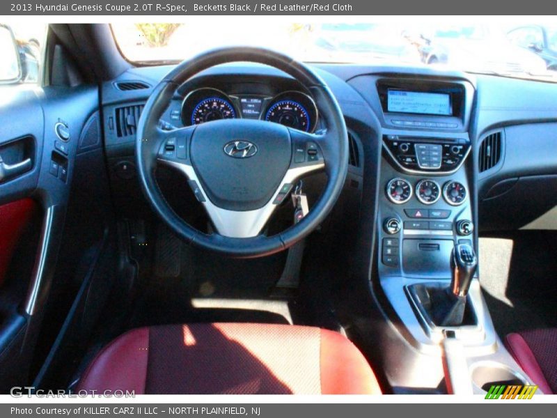 Becketts Black / Red Leather/Red Cloth 2013 Hyundai Genesis Coupe 2.0T R-Spec