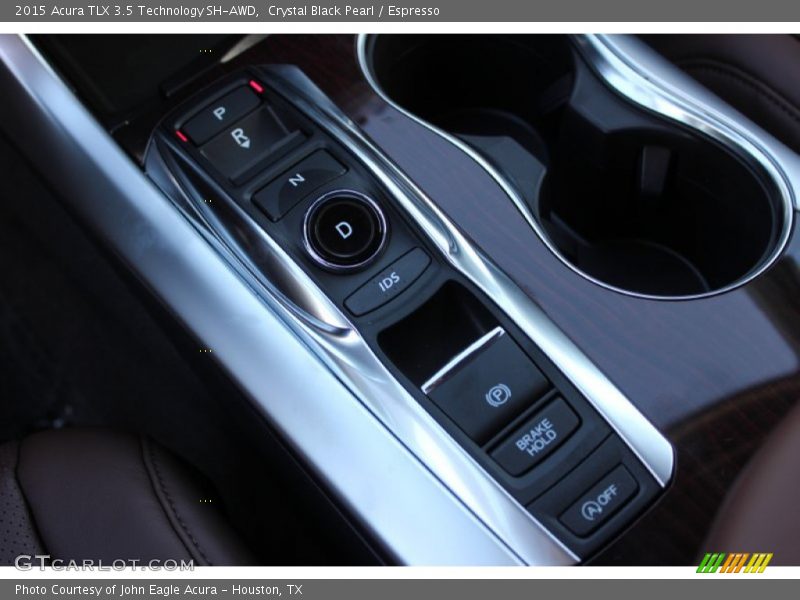Crystal Black Pearl / Espresso 2015 Acura TLX 3.5 Technology SH-AWD