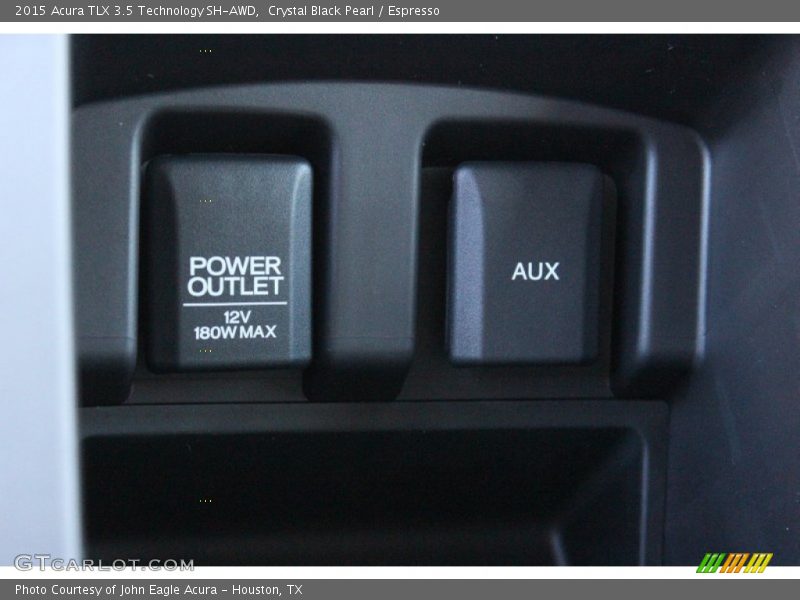 Crystal Black Pearl / Espresso 2015 Acura TLX 3.5 Technology SH-AWD