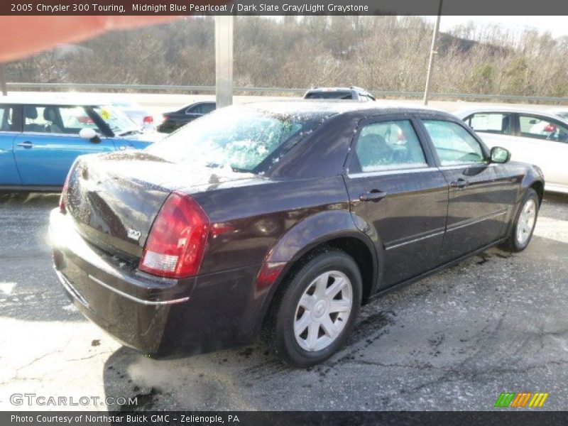 Midnight Blue Pearlcoat / Dark Slate Gray/Light Graystone 2005 Chrysler 300 Touring