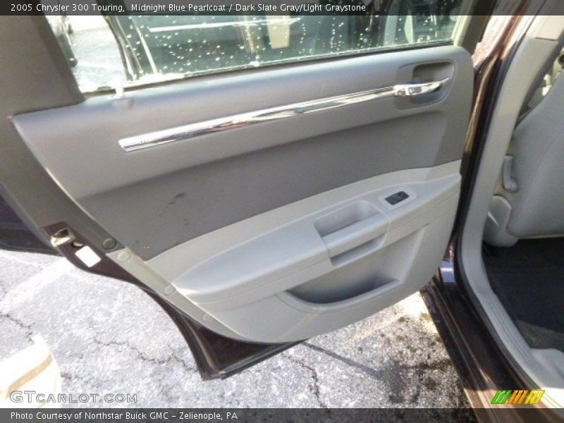 Midnight Blue Pearlcoat / Dark Slate Gray/Light Graystone 2005 Chrysler 300 Touring
