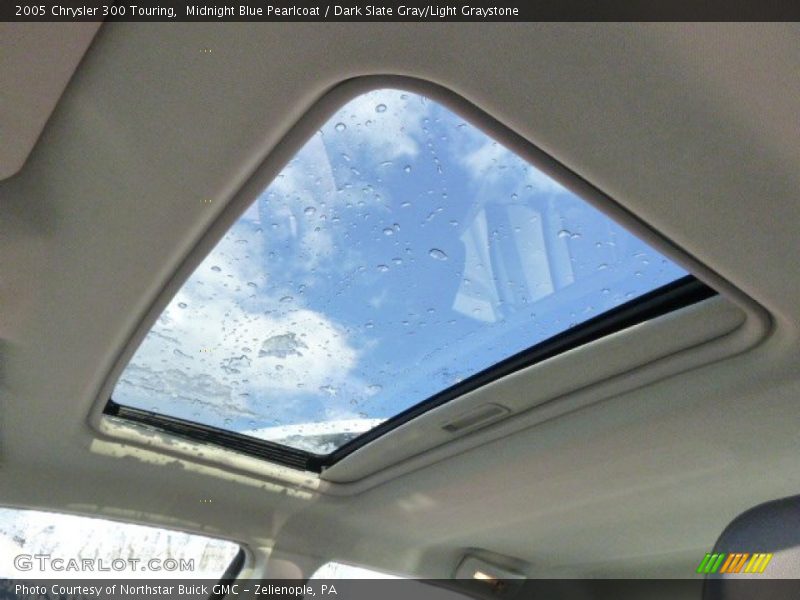 Midnight Blue Pearlcoat / Dark Slate Gray/Light Graystone 2005 Chrysler 300 Touring