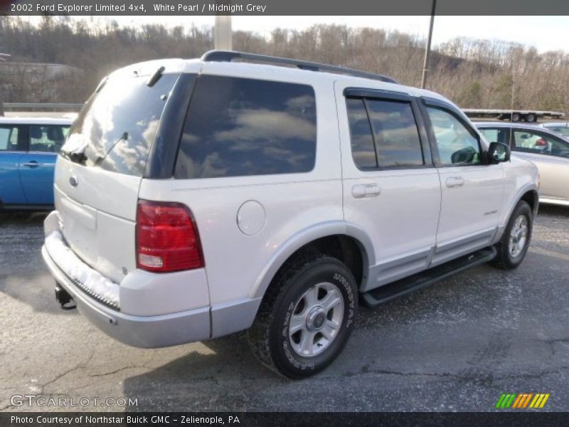 White Pearl / Midnight Grey 2002 Ford Explorer Limited 4x4