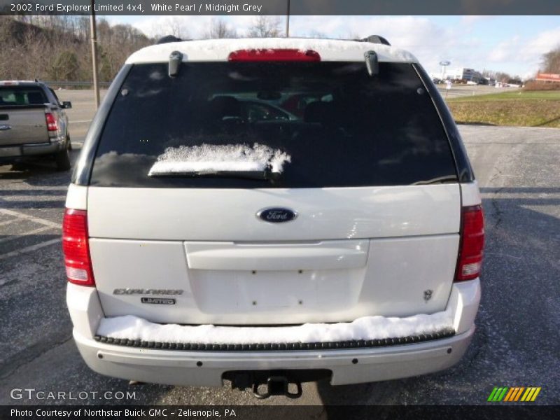White Pearl / Midnight Grey 2002 Ford Explorer Limited 4x4