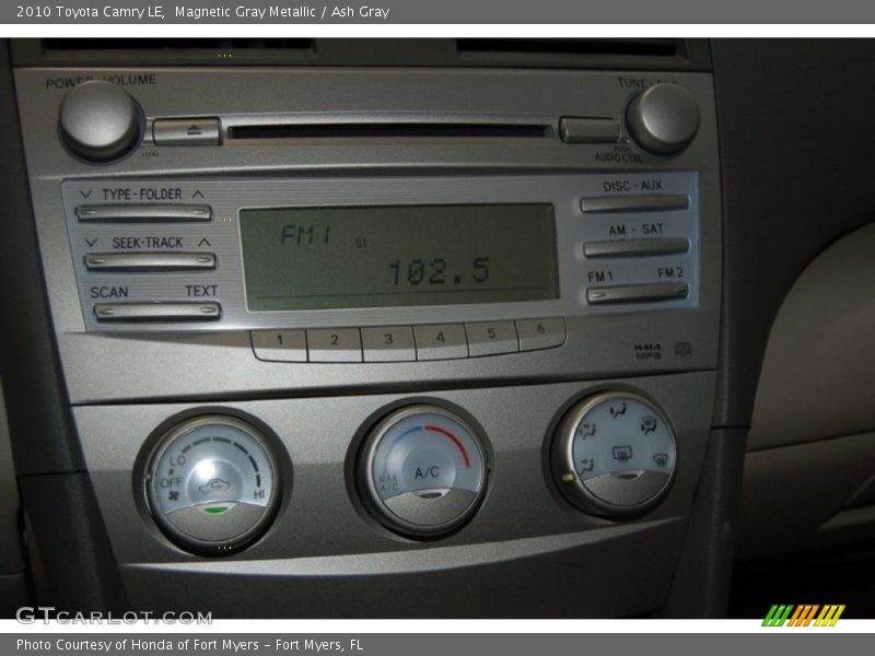 Magnetic Gray Metallic / Ash Gray 2010 Toyota Camry LE