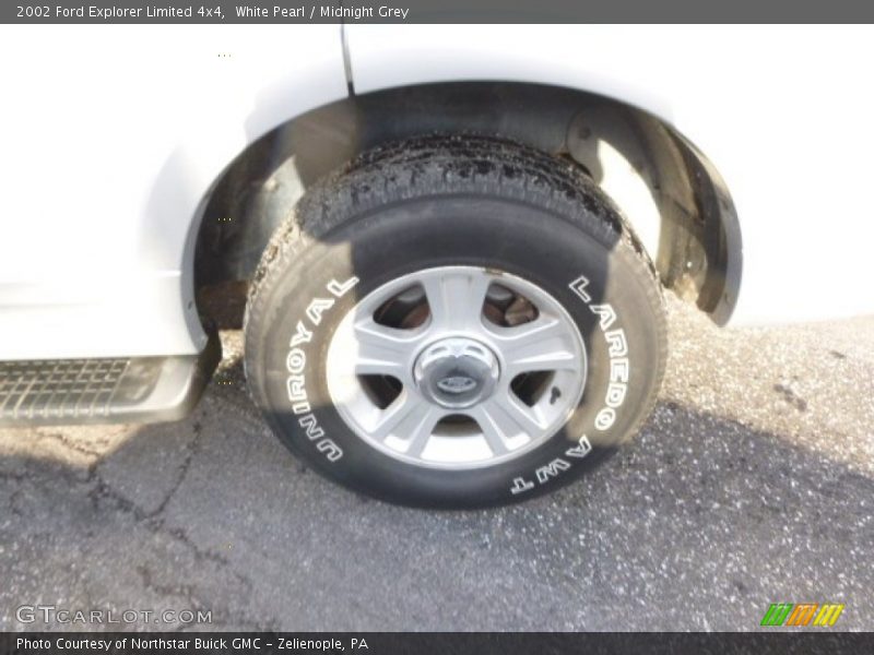 White Pearl / Midnight Grey 2002 Ford Explorer Limited 4x4