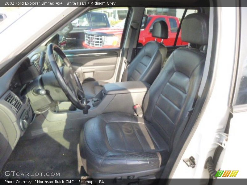 White Pearl / Midnight Grey 2002 Ford Explorer Limited 4x4