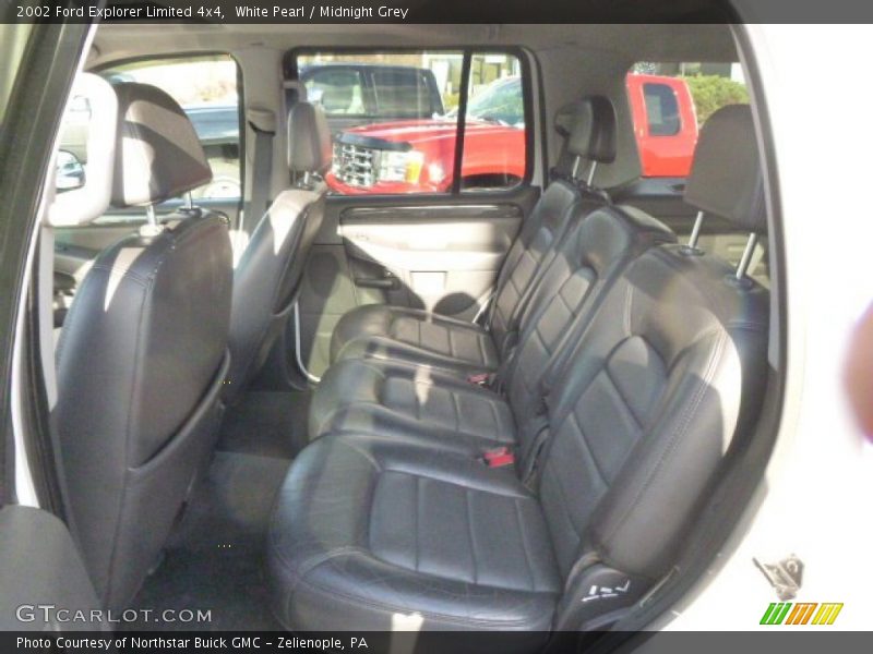 White Pearl / Midnight Grey 2002 Ford Explorer Limited 4x4