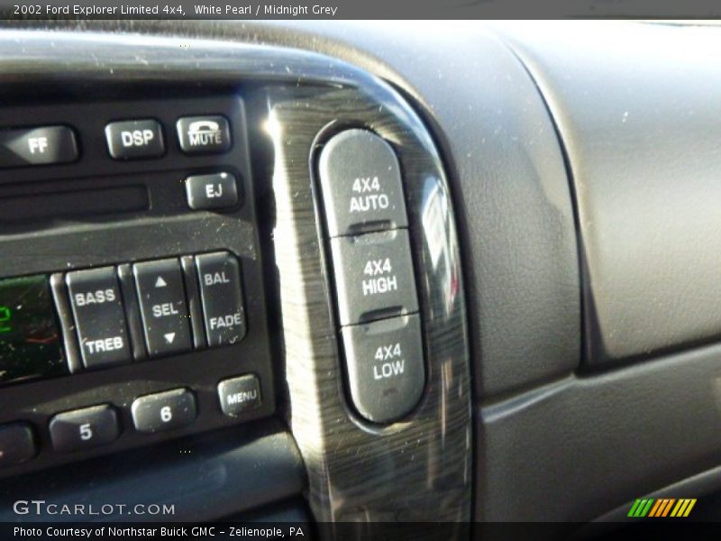 White Pearl / Midnight Grey 2002 Ford Explorer Limited 4x4