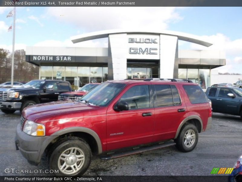 Toreador Red Metallic / Medium Parchment 2002 Ford Explorer XLS 4x4