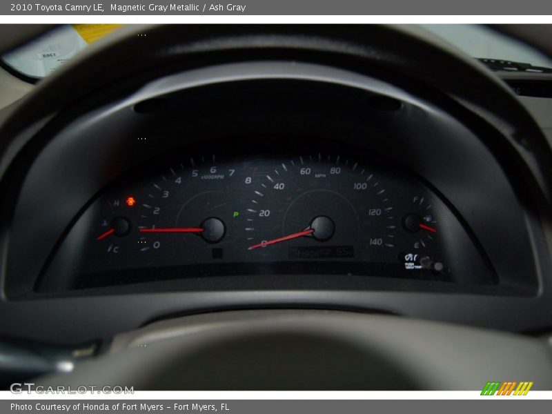 Magnetic Gray Metallic / Ash Gray 2010 Toyota Camry LE