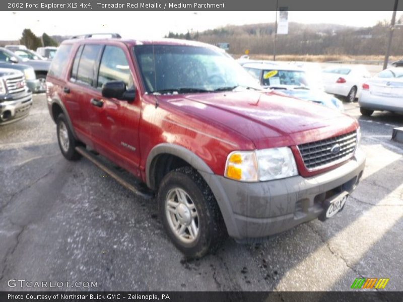 Toreador Red Metallic / Medium Parchment 2002 Ford Explorer XLS 4x4