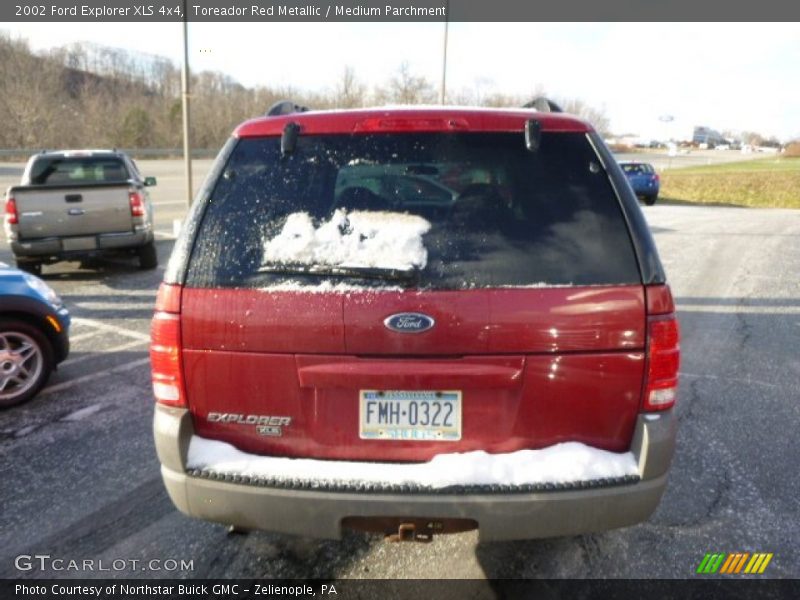 Toreador Red Metallic / Medium Parchment 2002 Ford Explorer XLS 4x4