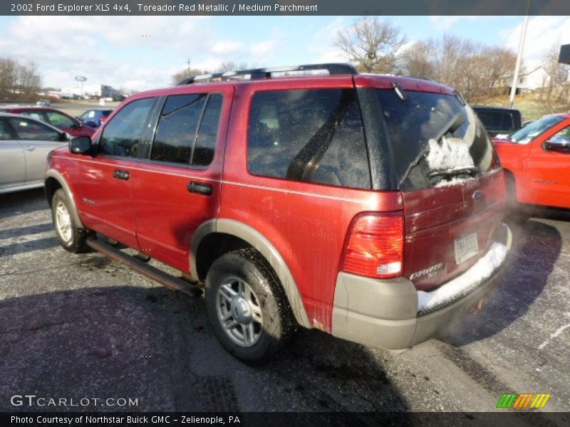 Toreador Red Metallic / Medium Parchment 2002 Ford Explorer XLS 4x4