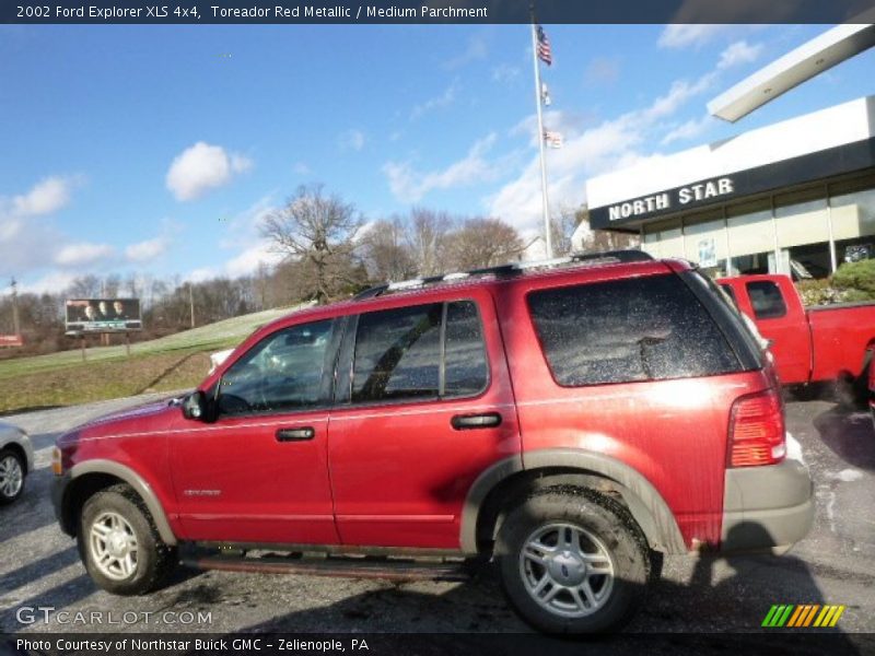 Toreador Red Metallic / Medium Parchment 2002 Ford Explorer XLS 4x4