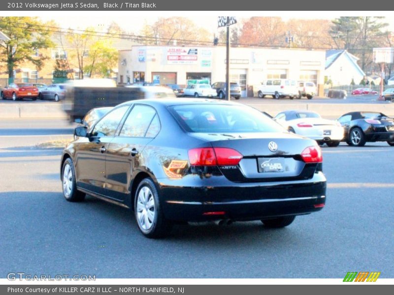 Black / Titan Black 2012 Volkswagen Jetta S Sedan