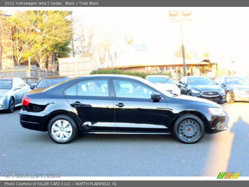 Black / Titan Black 2012 Volkswagen Jetta S Sedan