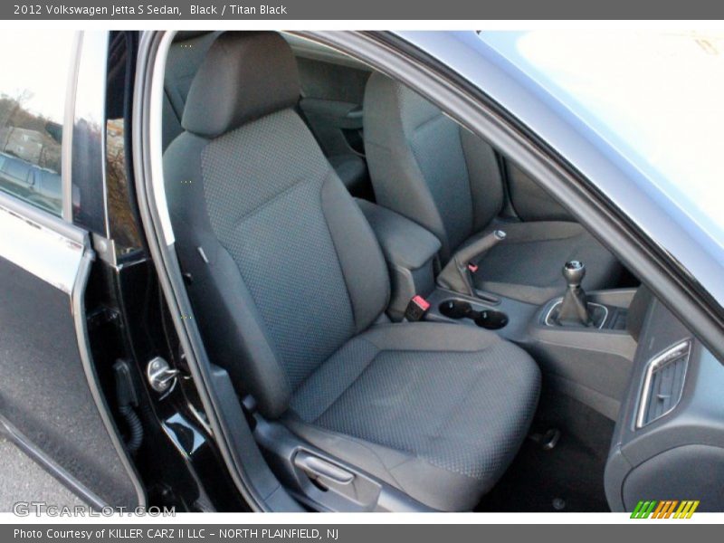 Black / Titan Black 2012 Volkswagen Jetta S Sedan